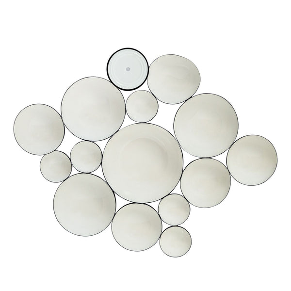 black and white bubble bowl