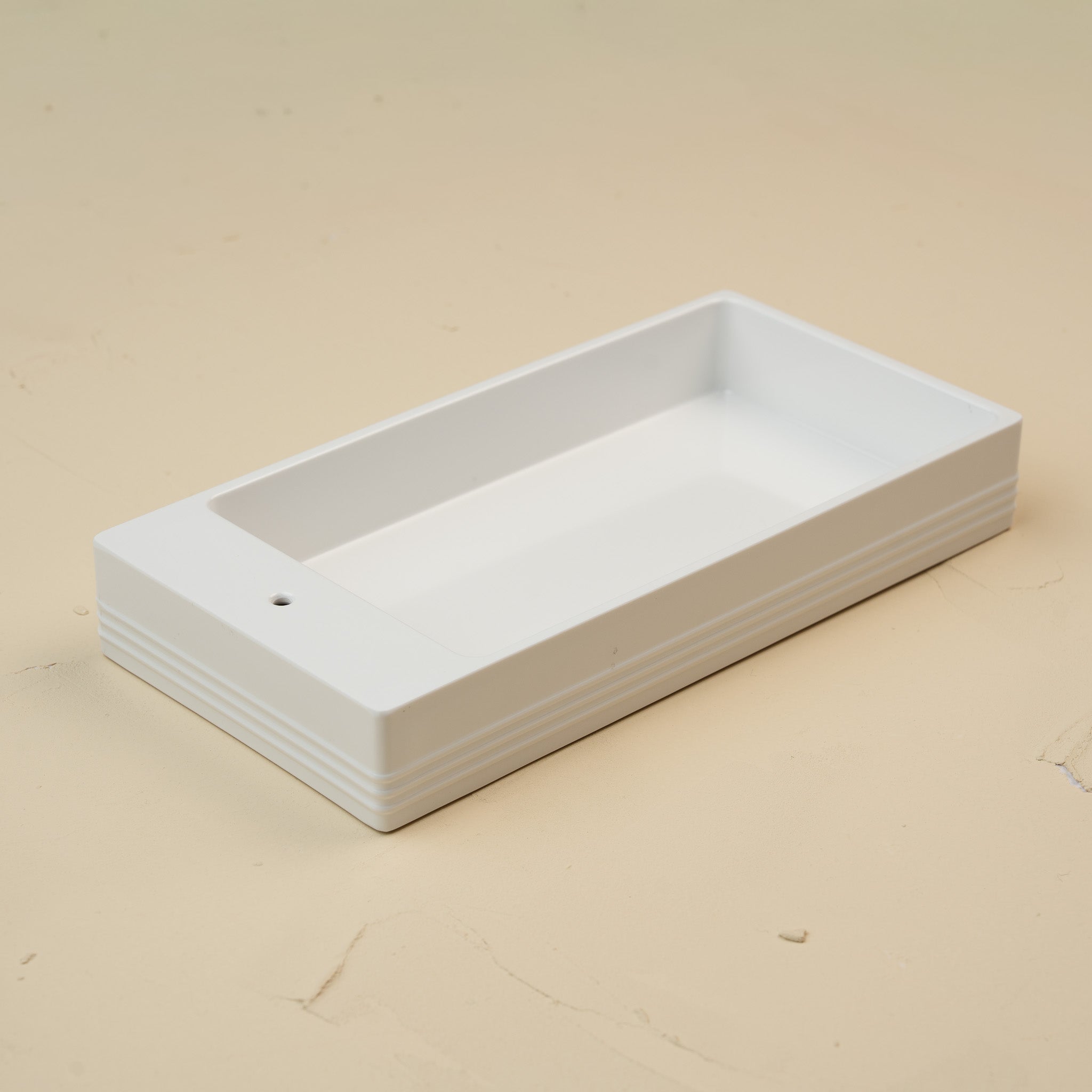 pinstripes melamine guest towel holder | nora fleming