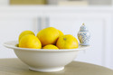 ginger jar and lemons