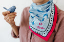 blue bird happiness bandana