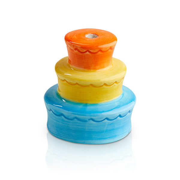 tiered birthday cake mini