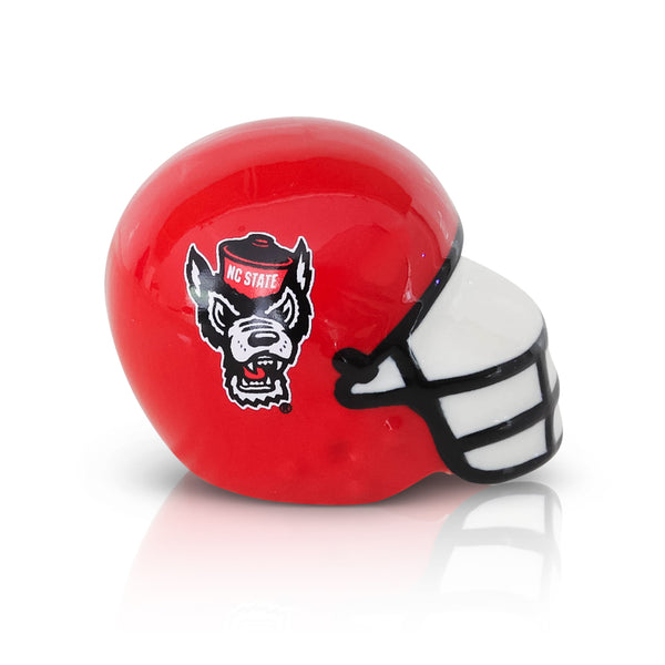 North Carolina State helmet