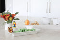pinstripes cracker tray harvest and scarecrow minis and pumpkin minis