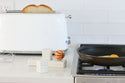 basketball mini on salt and pepper shakers with toast and eggs