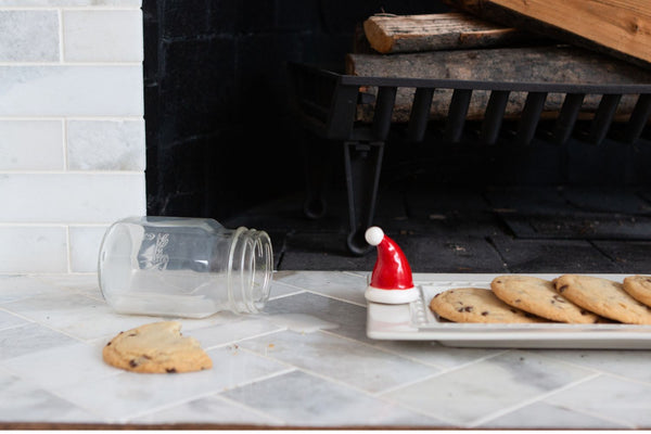 Santa hat mini with cookies