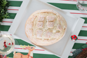 pinstripes rectangle with caroler mini