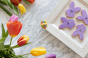 easter basket mini and platter