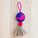 El Fuego Que Nos Unio round bird tassel