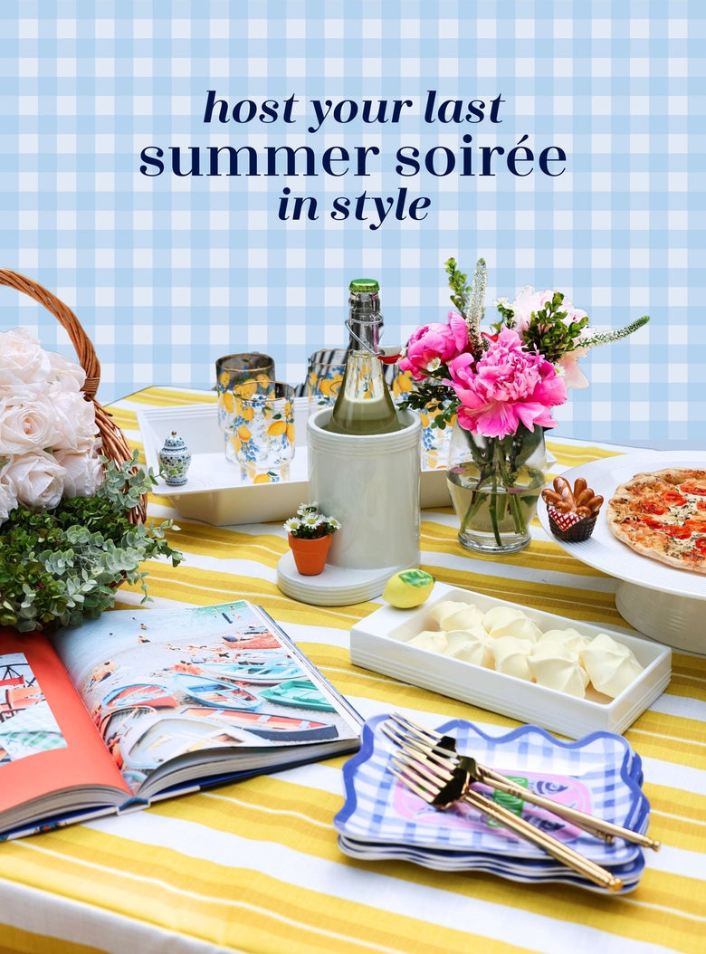host your last summer soirée in style