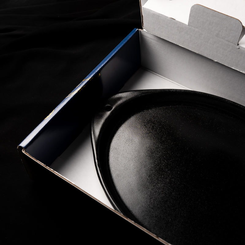 plato ovalado gift set