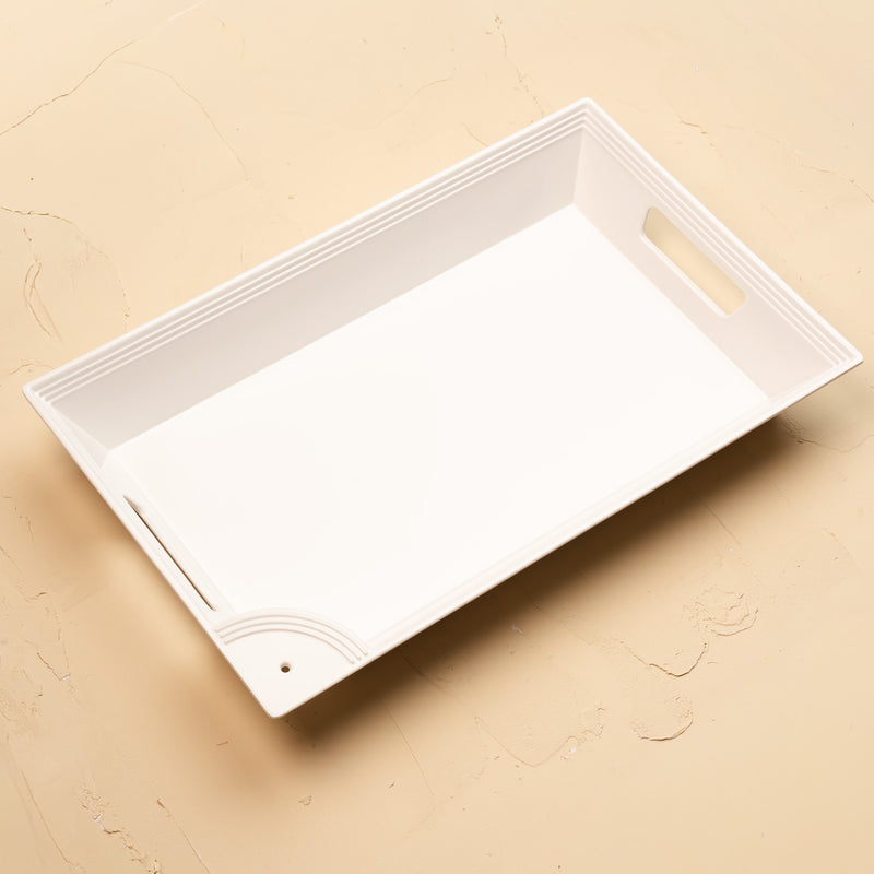 pinstripes melamine tray