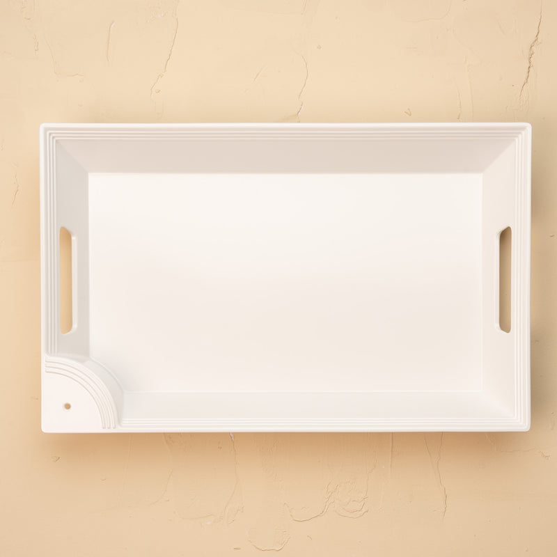 pinstripes melamine tray