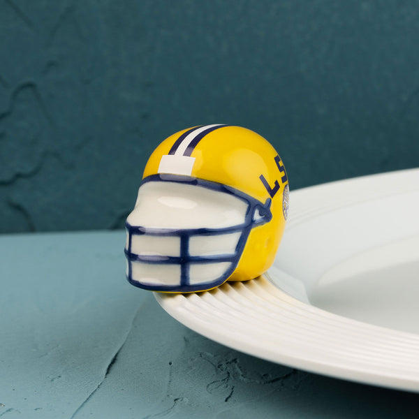 Nora Fleming LSU Helmet Mini