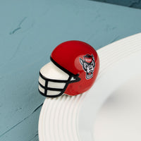 North Carolina State helmet mini