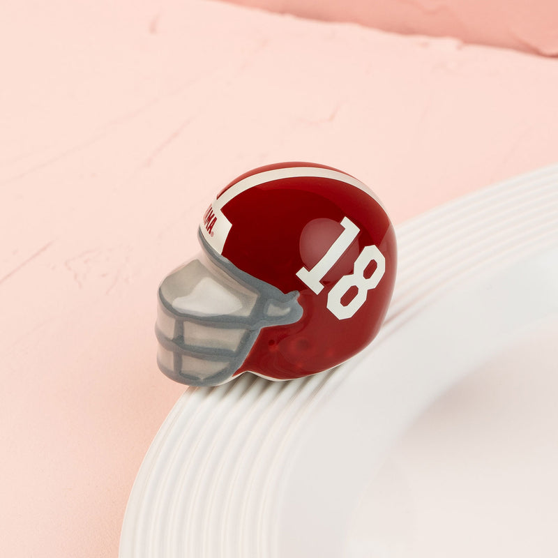 alabama new football helmets Crimson Tide College Collectible Mini Helmet - Picture Inside Tailgate in style with this sporty addition to the Nora Fleming collection Alabama Crimson Tide NCAA Riddell