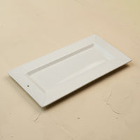 ceramic pinstripes bread tray