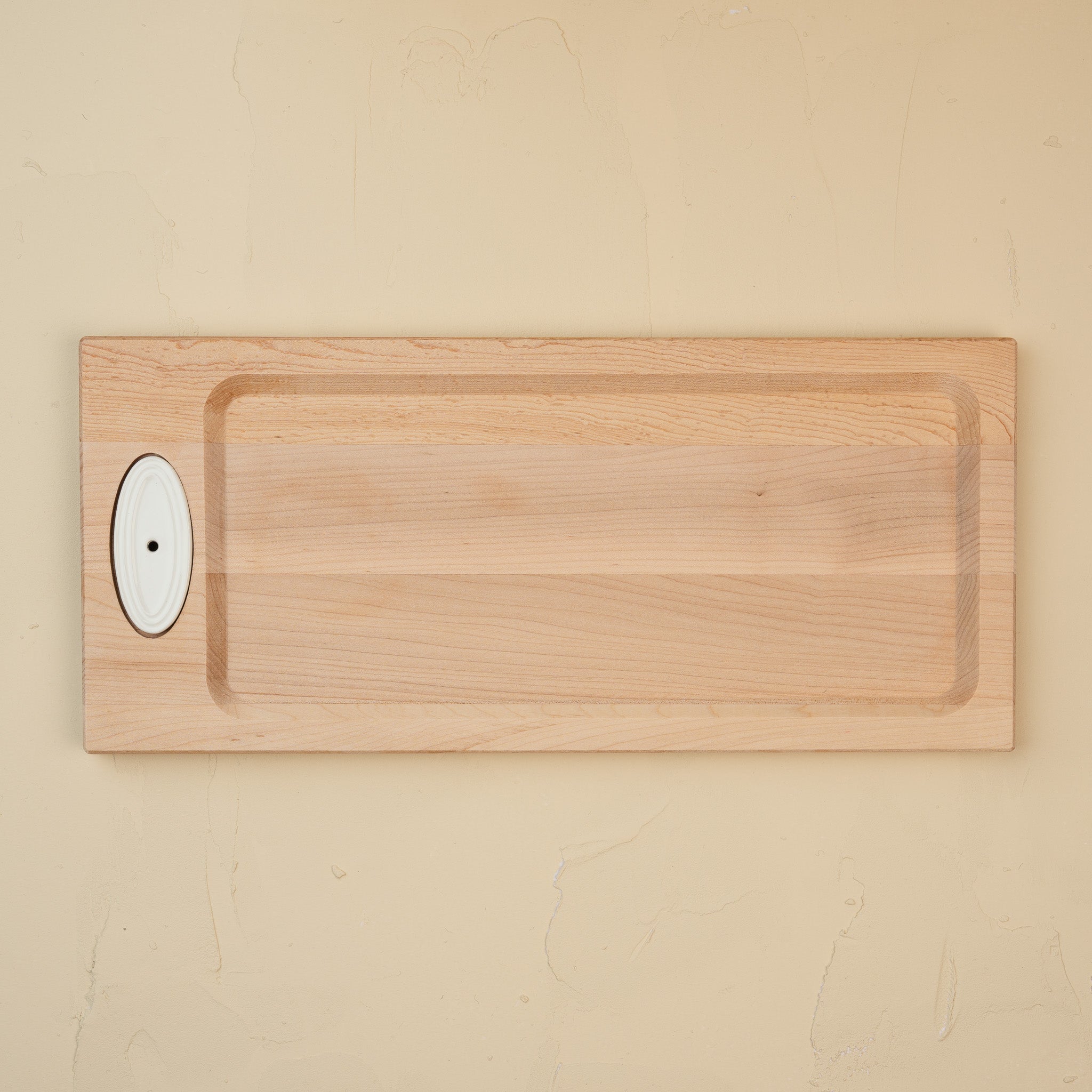 Nora Fleming maple bread board