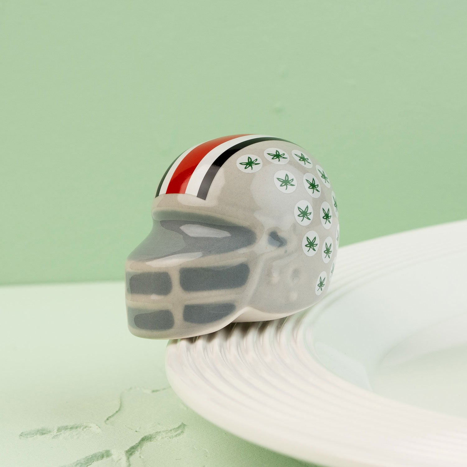 Ohio State University helmet - Nora Fleming