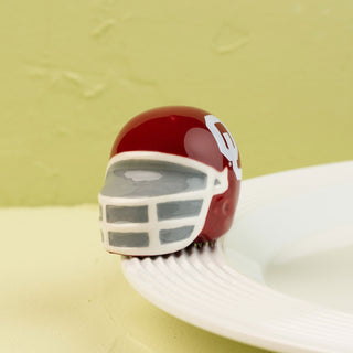 Oklahoma University helmet mini