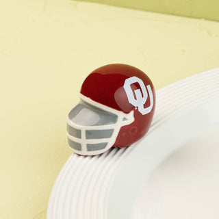 Oklahoma University helmet mini