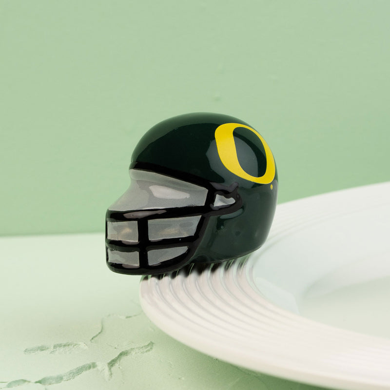 duck football helmet Nora Fleming Mini University of Oregon Helmet