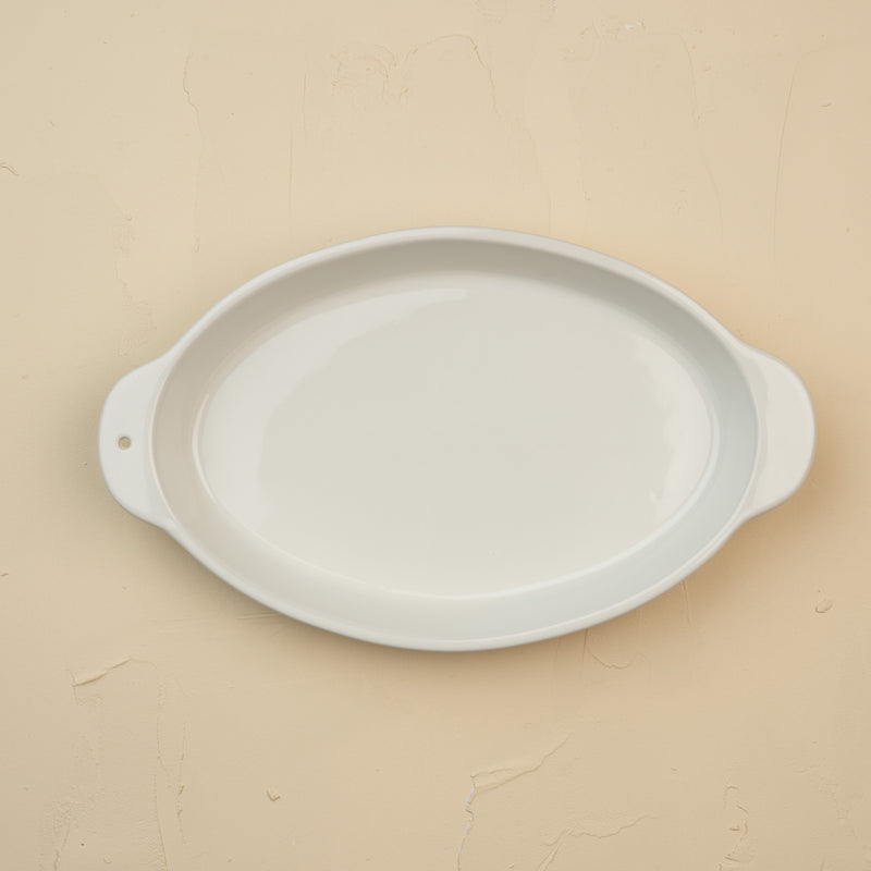 oval baker pinstripes | nora fleming
