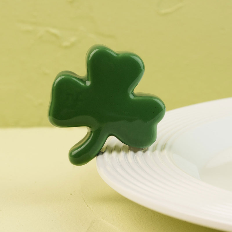 green shamrock mini