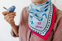 blue bird happiness bandana 