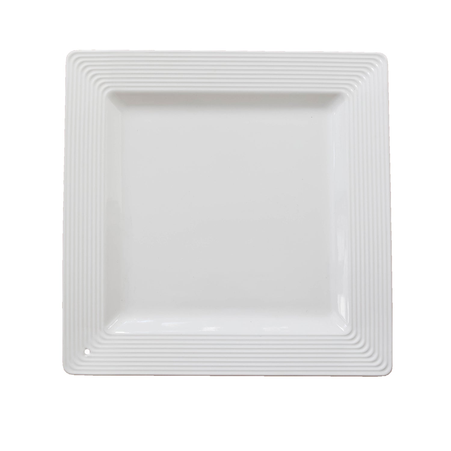 nora fleming pinstripes square platter