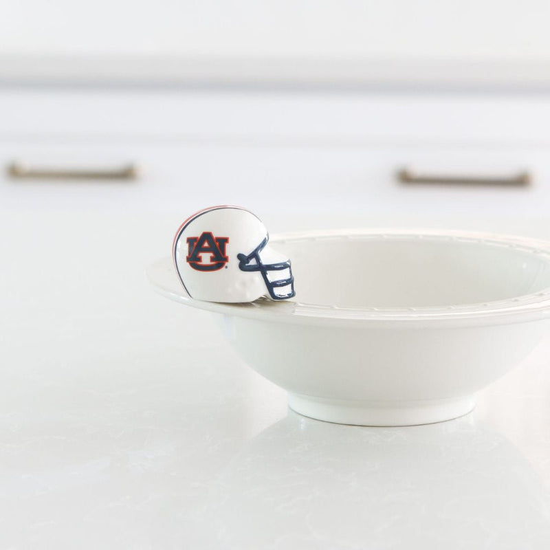 Auburn University helmet mini and baby bowl