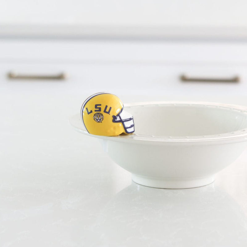 louisiana state university helmet mini