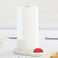watermelon mini on melamine paper towel holder