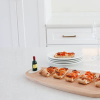 from the vine wine wine bottle mini on wood board 