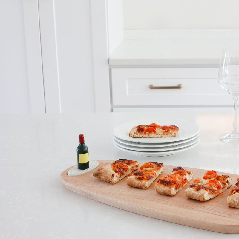 from the vine wine wine bottle mini on wood board 