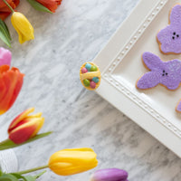 easter basket mini and platter